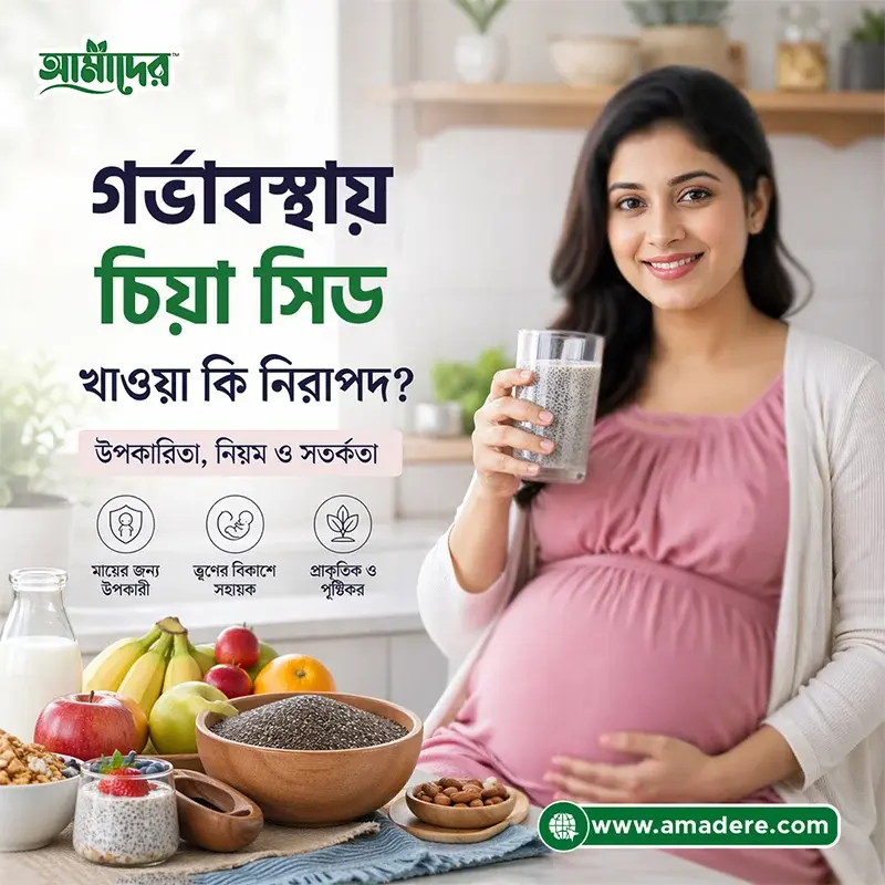 গর্ভাবস্থায় চিয়া সিড খাওয়া কি নিরাপদ? উপকারিতা, নিয়ম ও সতর্কতা