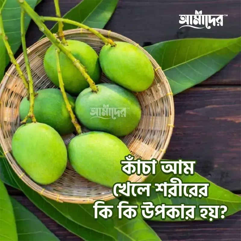জানুন কাঁচা আম খেলে মানব শরীরের কি কি উপকার হয়?