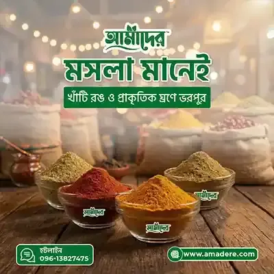 আমাদের গুঁড়া মশলা কম্বো | Amader Masala Combo Pack